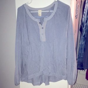 Free People, Size XS, long sleeved blue